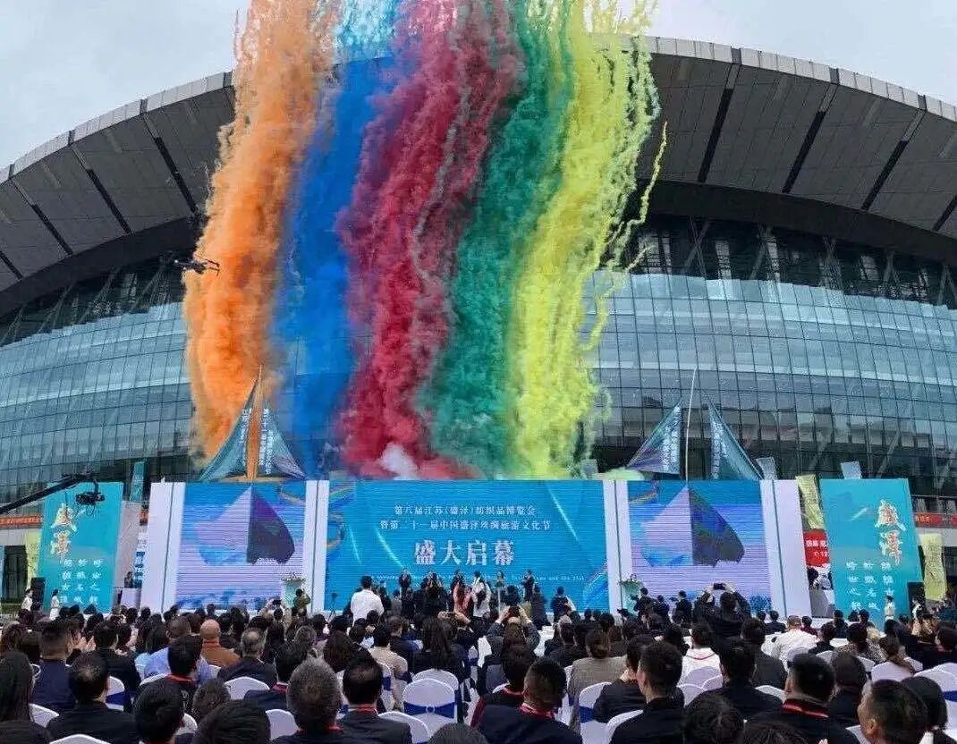 TTK涂泰克®——盛泽纺博会盛大开幕，丝绸纺织重镇，家乡大放异彩！