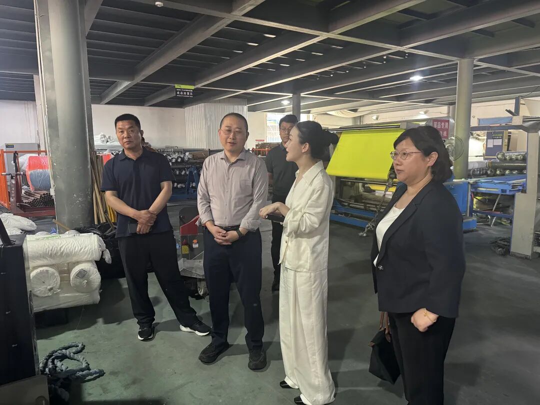 省体育产业指导中心走访调研涂泰克，聚焦户外运动面料产业高质量发展